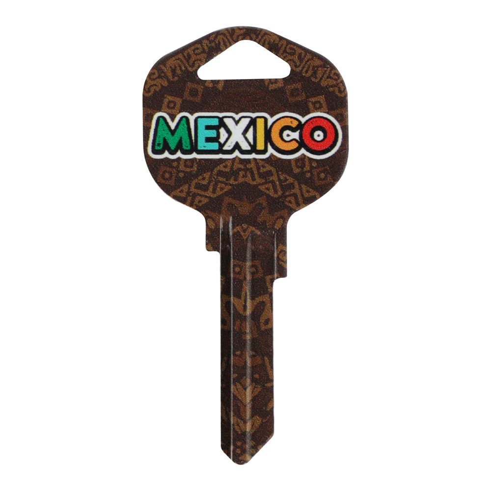 Llave residencial 6.7 x 3.3 cm multicolor