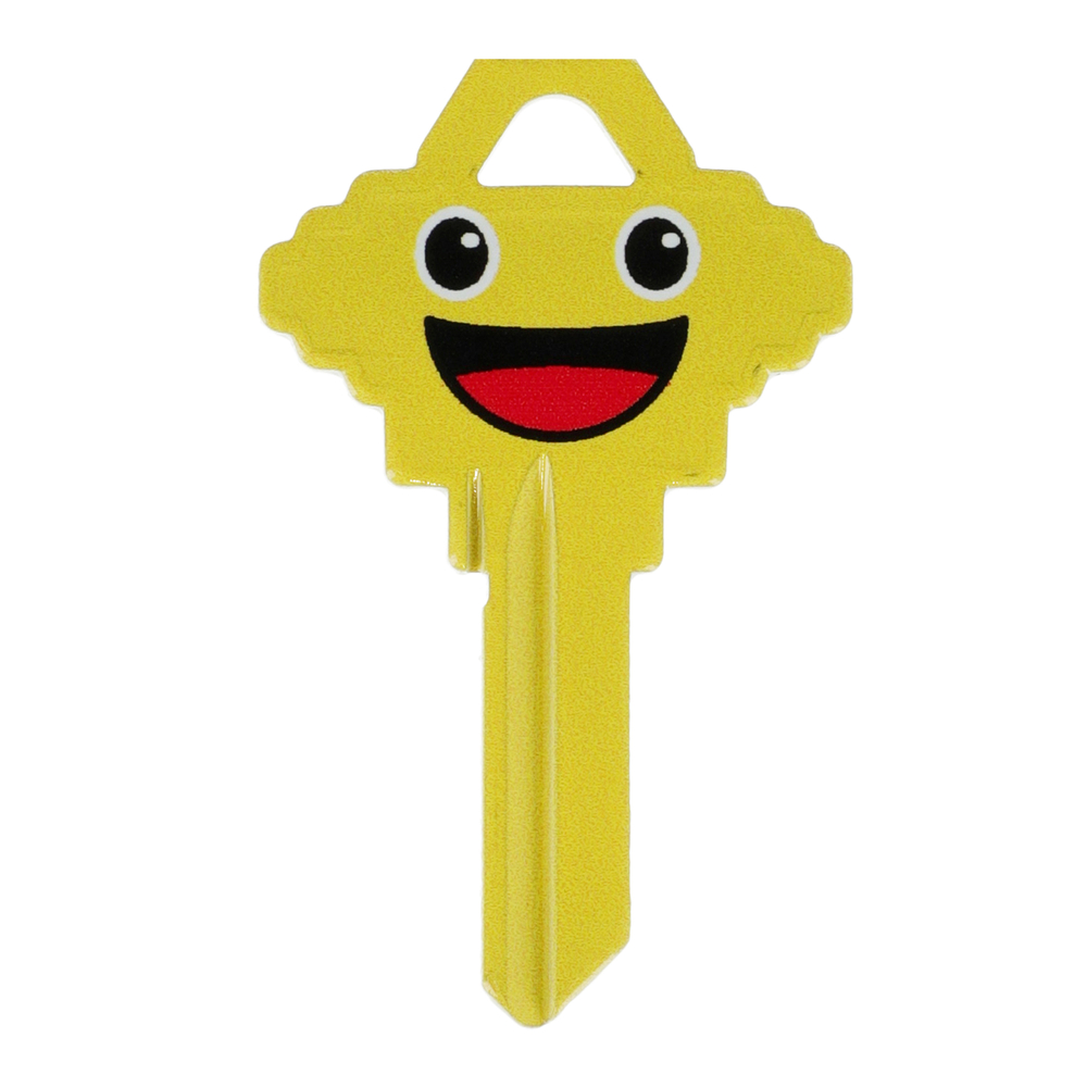 Llave residencial 5.9 x 3.7 cm amarillo