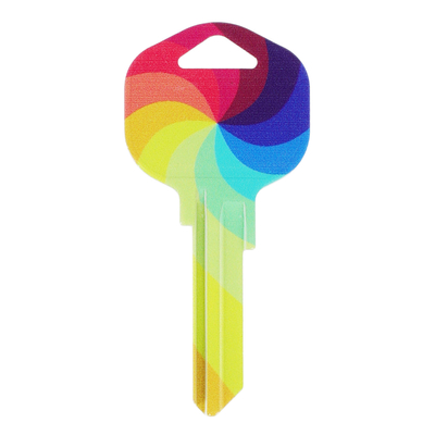 LLAVE RESIDENCIAL 6.7 X 3.3 CM MULTICOLOR