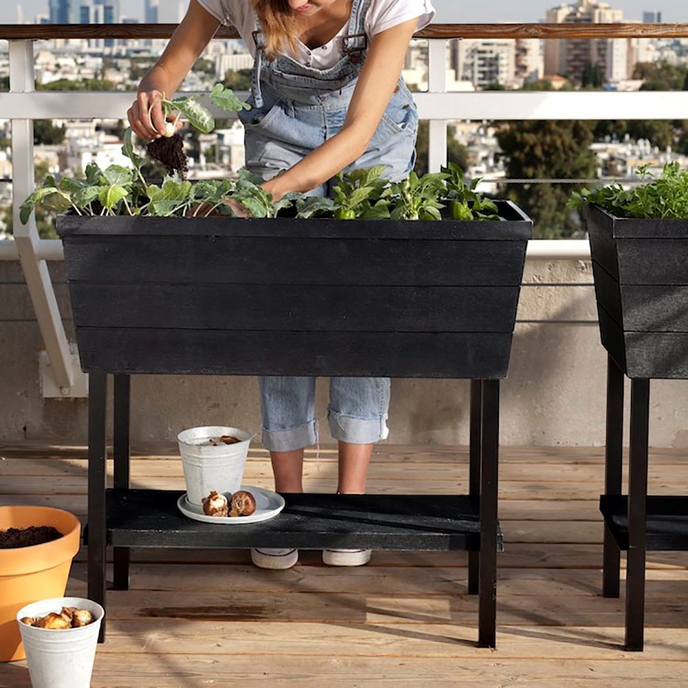 MINI HUERTO EN CASA URBAN BLOOMER CON BASE PARA CULTIVO | The Home ...