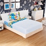 SET DE SÁBANAS STITCH TROPICAL MATRIMONIAL BLANCO 4 PIEZAS