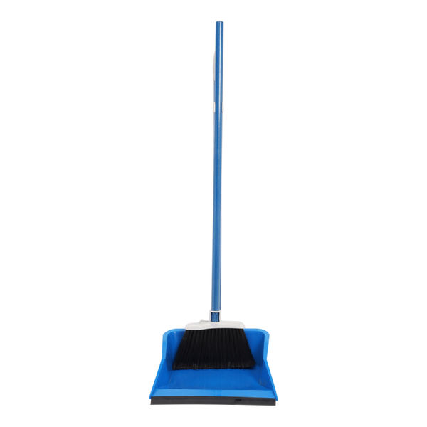 ESCOBA CON RECOGEDOR PARA INTERIORES Y PISOS LISOS CON CERDAS SUAVES