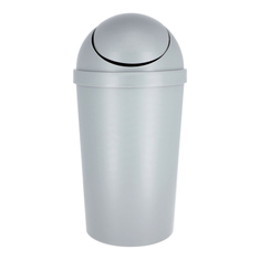 BOTE DE BASURA C TAPA DE BALANCIN 11 LTS HDX GRIS