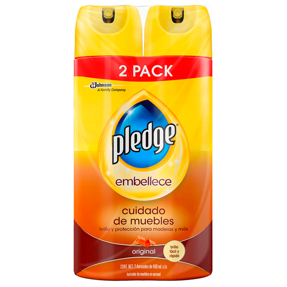 PLEDGE MADERAS 2 PACK 460ML C/U The Home Depot México