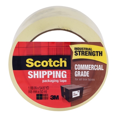 CINTA DE EMPAQUE PARA ENVÍOS, COLOR TRANSPARENTE, 48 MM X 50 M