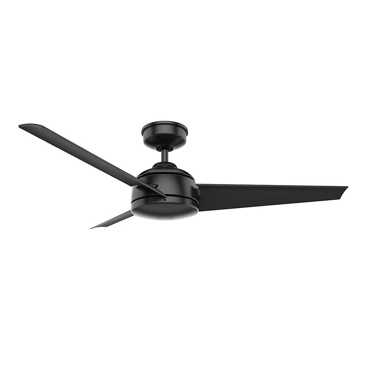 Ventilador de techo trimaran 52" moderno para exterior negro