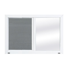 cuprum ventana doble vidrio blanca 90x60 cm