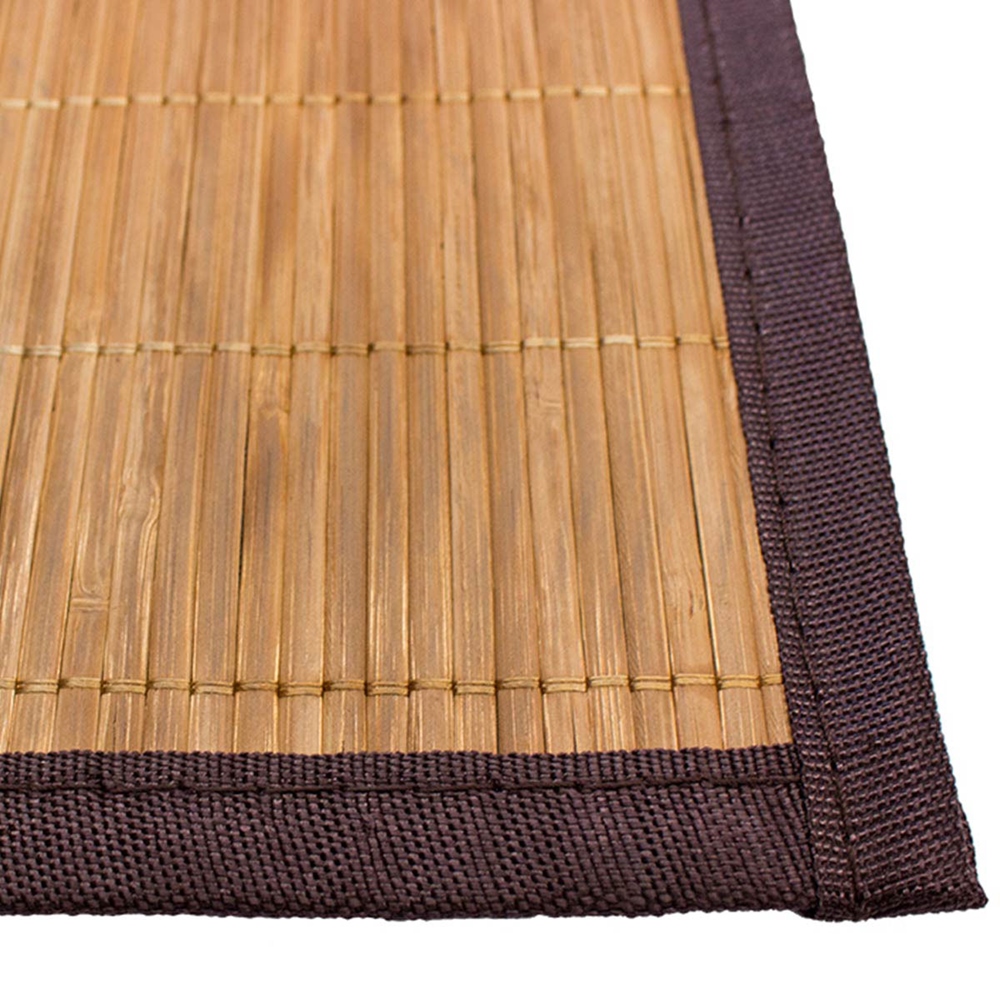 Bamboo Natural alfombra tiras estrechas de muebles en varios tamaños. -  CASA TESSILE