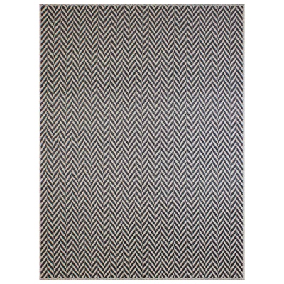 TAPETE DECORATIVO HELEN DARK GREY 240X340 CM