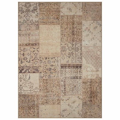 TAPETE DECORATIVO KYLE PATCH BEIGE 190X290 CM
