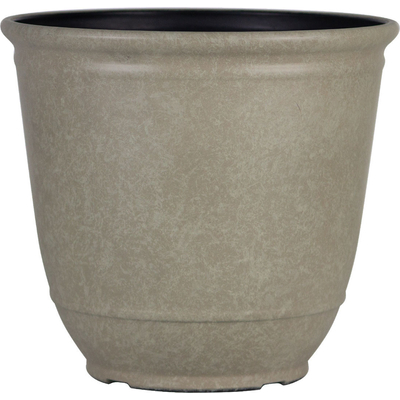 MACETA DE RESINA JULIANA COLOR LIMESTONE 12