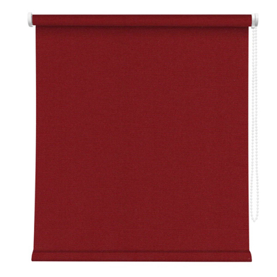 CORTINA BLACKOUT ENROLLABLE COLOR ROJO WINE 1.80 X 1.20 M