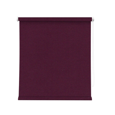 CORTINA ENROLLABLE BLACKOUT COLOR MORADO UVA 1.20 X 1.80 M
