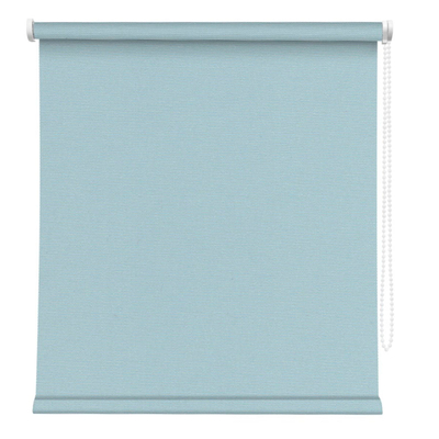 CORTINA ENROLLABLE COLOR AZUL CIELO 1.40 X 1.80 M