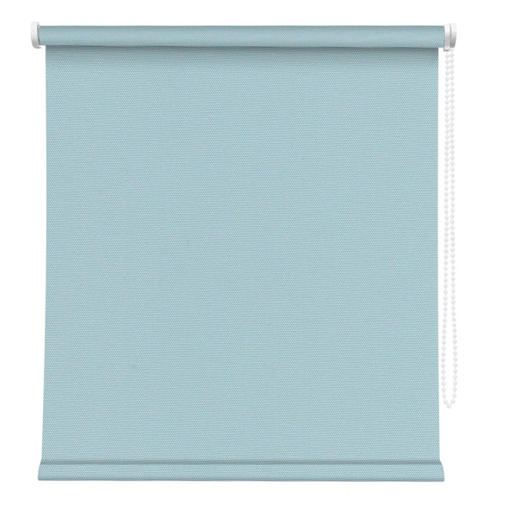 Cortina enrollable color azul cielo 1.60 x 1.80 m