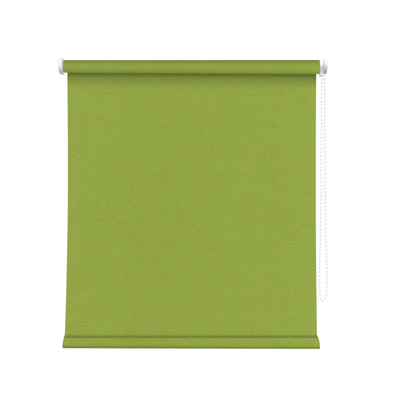 CORTINA ENROLLABLE BLACKOUT COLOR VERDE LIMÓN 1.40 X 1.80 M
