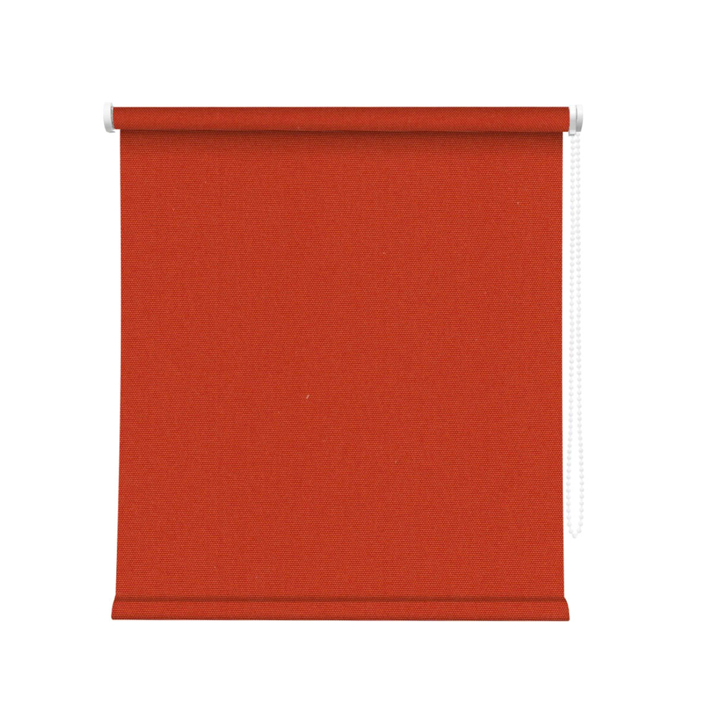 Cortina enrollable blackout color naranja 1.40 x 1.80 m