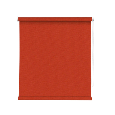 CORTINA ENROLLABLE BLACKOUT COLOR NARANJA 1 X 1.80 M