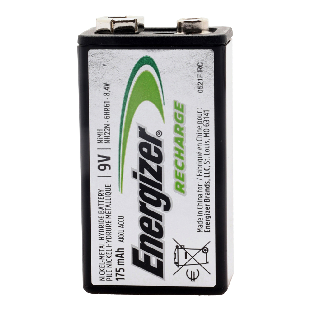 Energizer Bateria Recargable 9V - XMAYOR