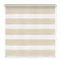 CORTINA ENROLLABLE DÚO 1.20 X 2.20 M LINEN COLOR IVORY