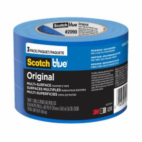 scotch blue scotchblue 3pack masking tape 24mmx55m