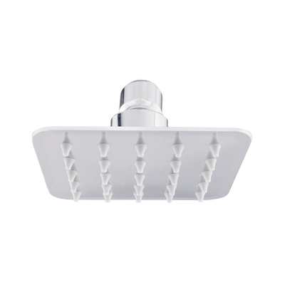 REGADERA DE PLATO CUADRADO DE ACERO INOXIDABLE DE