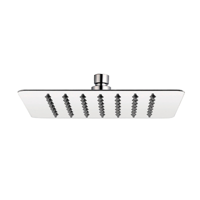 REGADERA DE PLATO CUADRADO DE ACERO INOXIDABLE DE