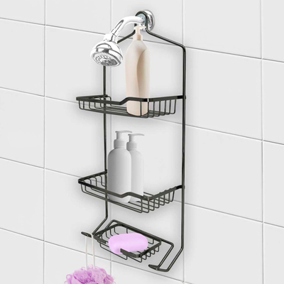 Cabezal de ducha colgante baño ducha Caddy Organizador estante - China Rack  de colgar el cuarto de baño, Cuarto de baño repisas