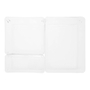 SET ORGANIZADOR DE PLÁSTICO TRANSPARENTE 3 PIEZAS