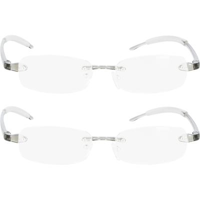 LENTES PARA LEER 3.2 X 14 X 14.5 CM GRIS 2 PIEZAS