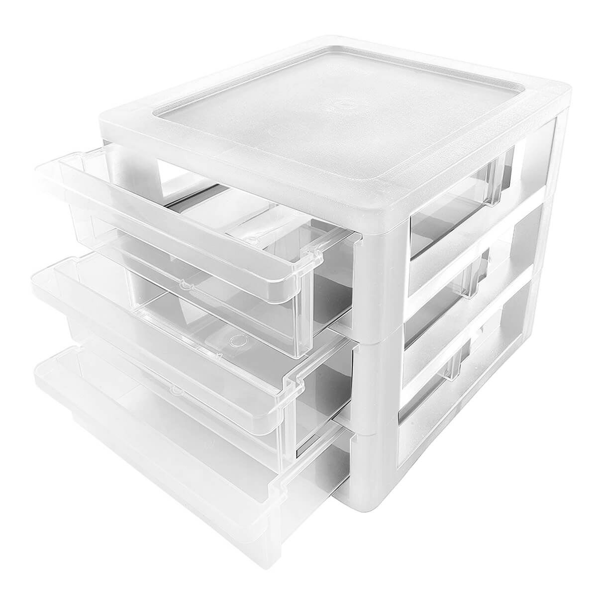 CAJONERA CHICA 3 NIVELES BLANCA 4 PACK The Home Depot México