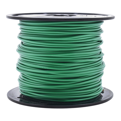 CABLE IUSA THWLS/THHWLS 14 AWG COLOR VERDE EN CARRETE DE 100 M