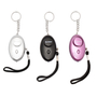 ALARMA DE SEGURIDAD PERSONAL 6.8 X 4.4 X 2.2. CM DISPONIBLE EN 3 COLORES DIFERENTES