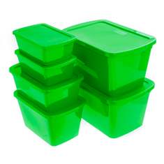 Caja organizadora de té verde