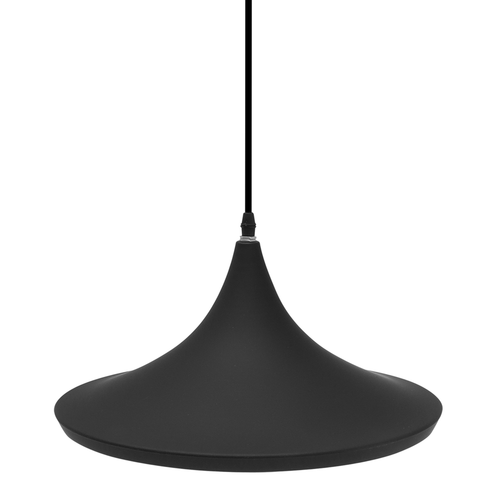LÁMPARA COLGANTE INCANDESCENTE 1.55 M X 26 CM NEGRO The Home Depot México