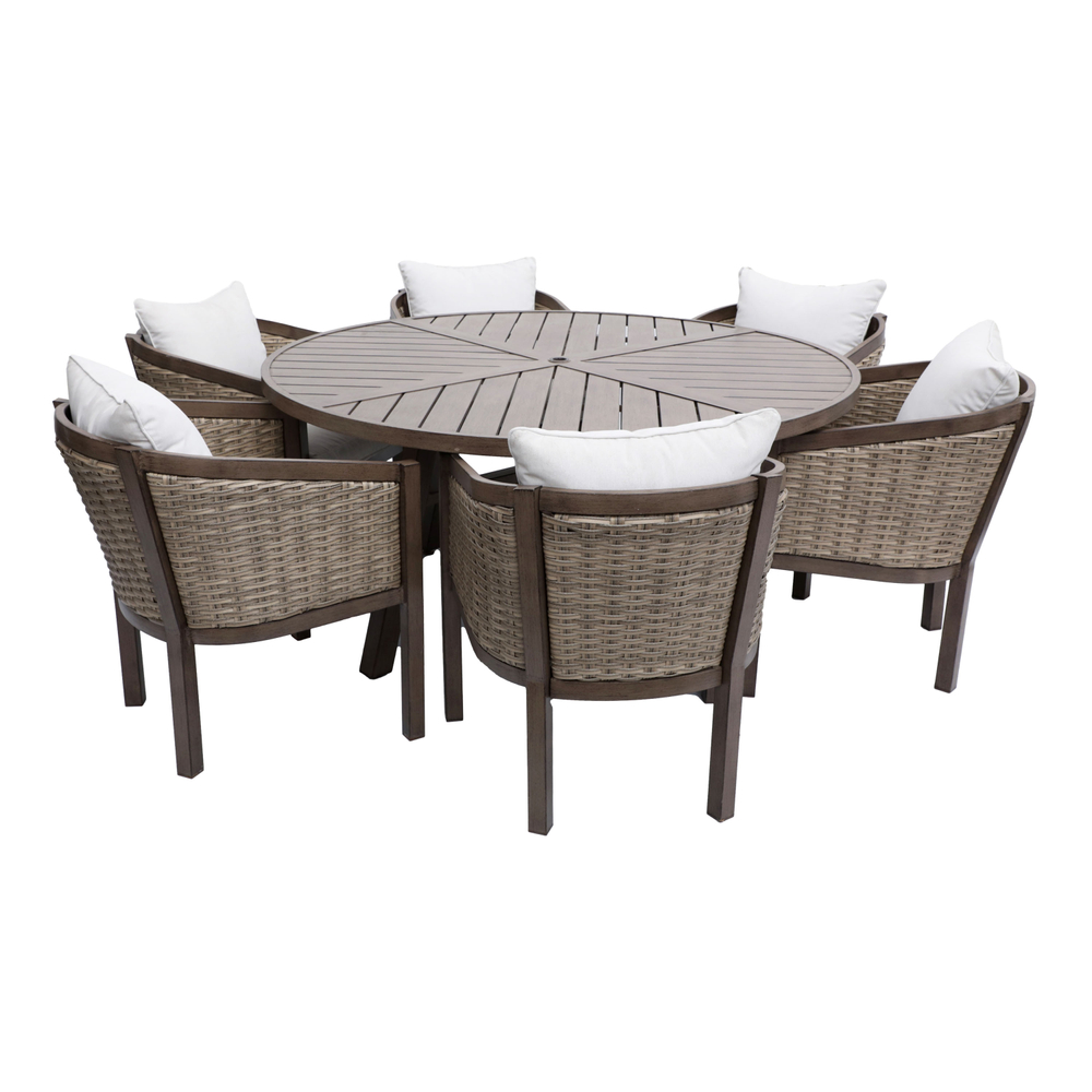 JUEGO DE JARDÍN PACIFIC CON CUSHION GUARD 7 PIEZAS The Home Depot México