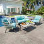 SALA DE JARDIN EMERALD SPRINGS CON CUSHION GUARD 4 PZS