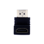 ADAPTADOR HDMI DE MACHO A HEMBRA NEGRO