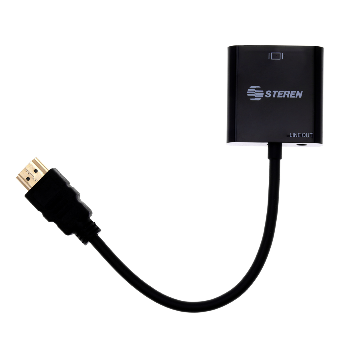 Adaptador de VGA a HDMI con Audio USB en Venta | Steren Tienda en Línea
