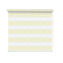 CORTINA ENROLLABLE DÚO COLOR BEIGE 1.60 X 2.20 M
