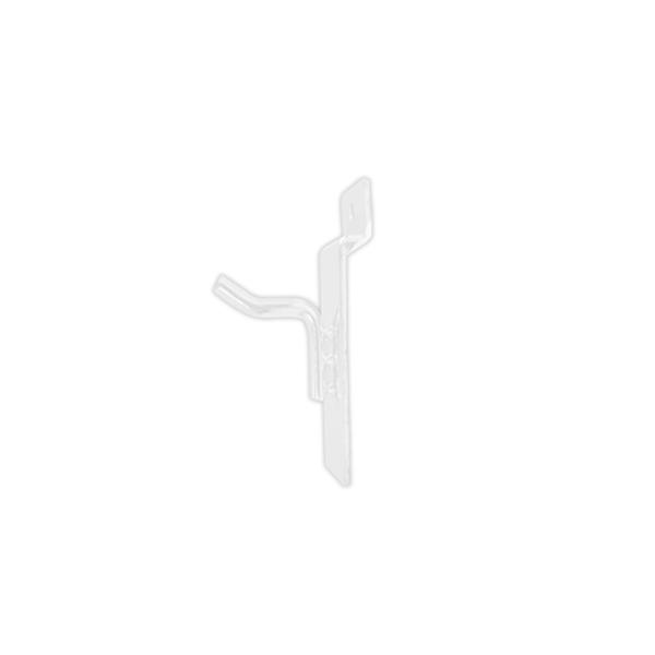 GANCHO PANEL RANURADO VEKER BLANCO 2.5 CM