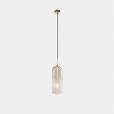 LÁMPARA COLGANTE 1.8 M X 12 CM BLANCA