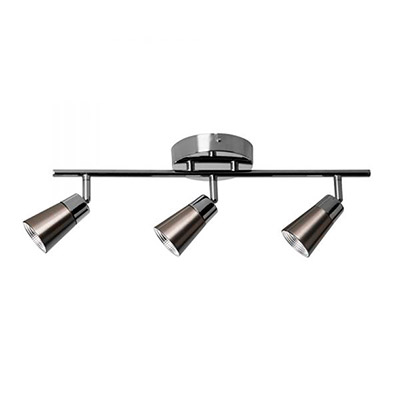 RIEL VITRO 3 LUCES 15W LED LUZ CÁLIDA