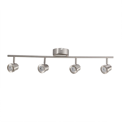 RIEL VILLAFRANCA 4 LUCES 22W LED LUZ CÁLIDA