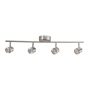 RIEL VILLAFRANCA 4 LUCES 22W LED LUZ CÁLIDA