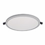 LUMINARIO LED EMPOTRABLE DE 15 CM EN ALUMINIO NÍQUEL