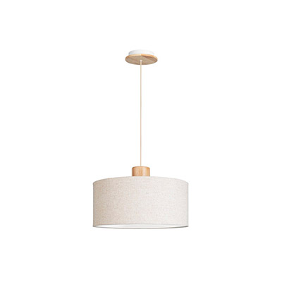 LÁMPARA COLGANTE A19 1.70 M X 45 CM BEIGE