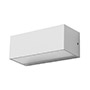 LUMINARIO PARA MURO ARA IP65 E26 BCO