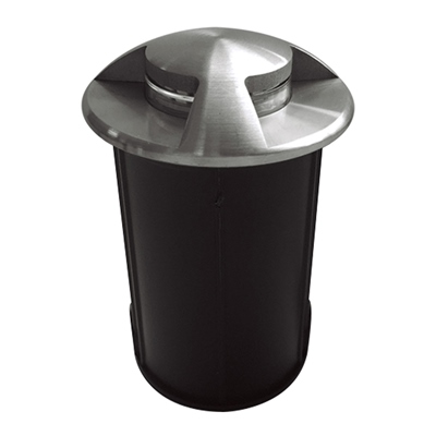 LUMINARIO MODELO KICK EN COLOR NEGRO 1W LED LUZ CALIDA