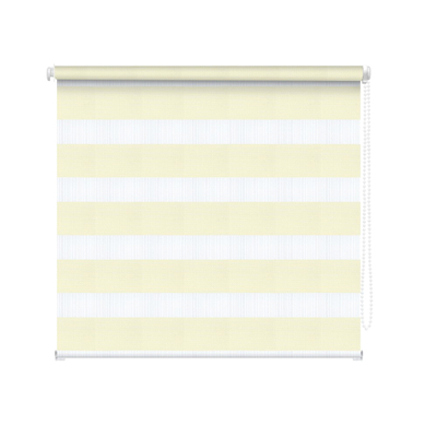 CORTINA ENROLLABLE DÚO 1 X 2.20 M COLOR BEIGE